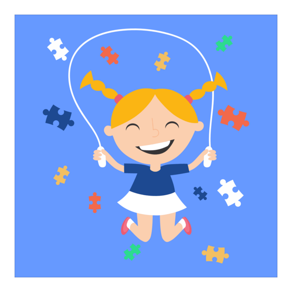 CRIANÇA PULANDO CORDA Logo PNG Vector