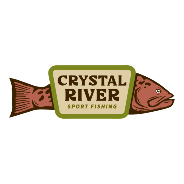 Crystal River Sport Fishing Logo PNG Vector