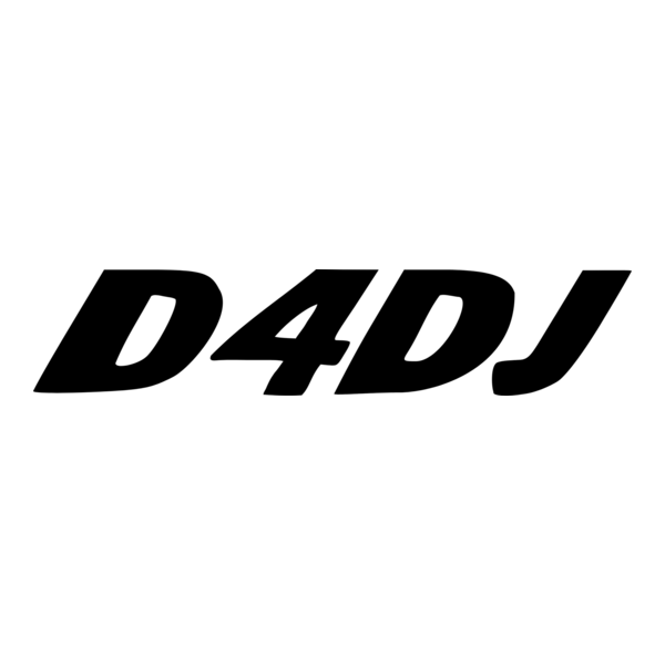 D4DJ Logo PNG Vector