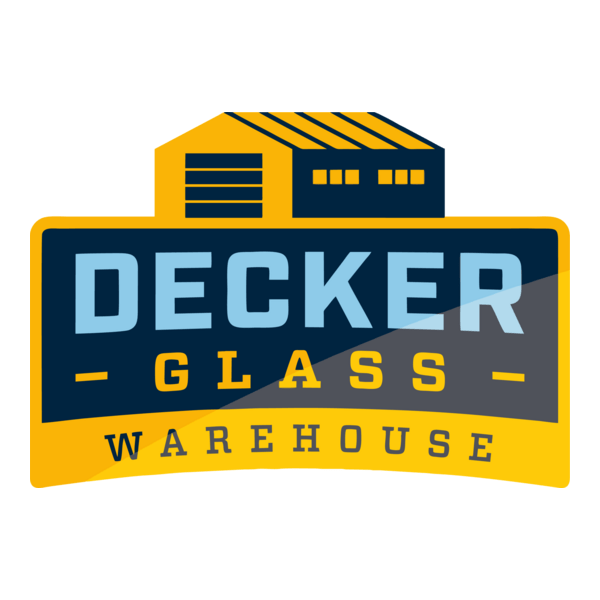Decker Glass Warehouse Logo PNG Vector