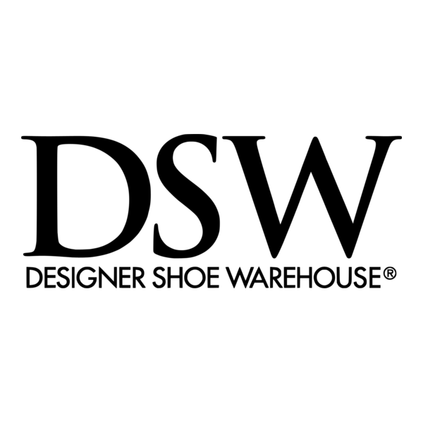 Designer Shoe Warehouse Logo PNG Vector