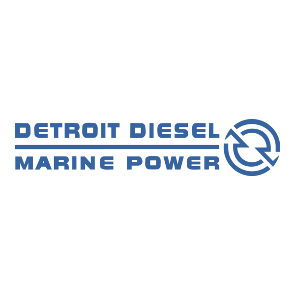 Detroit Diesel Marine Power Logo PNG Vector