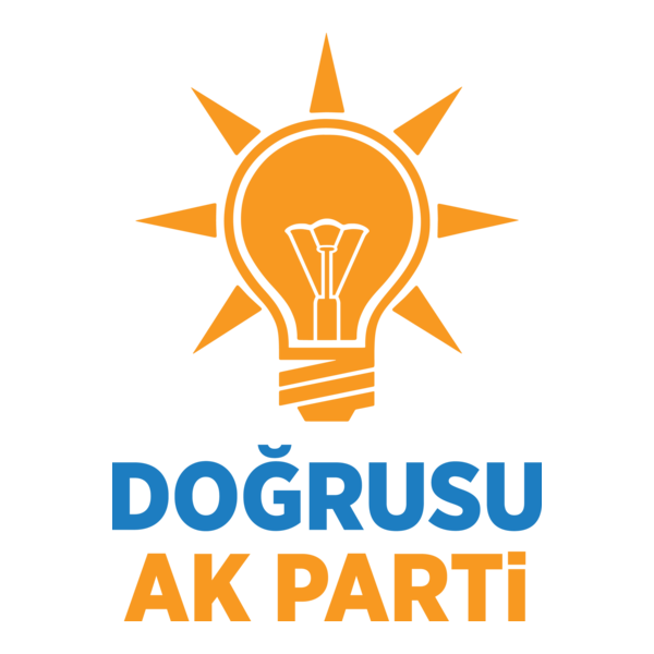 Doğrusu Ak Parti Seçim Logo PNG Vector