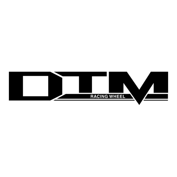 DTM racing Wheel Logo PNG Vector