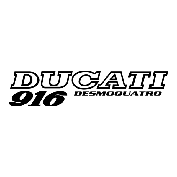 Ducati 916 Logo PNG Vector
