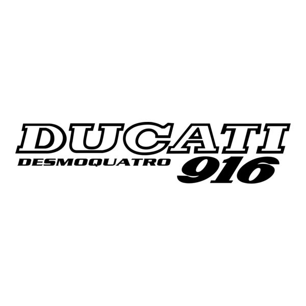Ducati 916 Logo PNG Vector