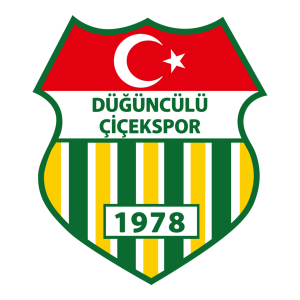Düğüncülü Çiçekspor Logo PNG Vector