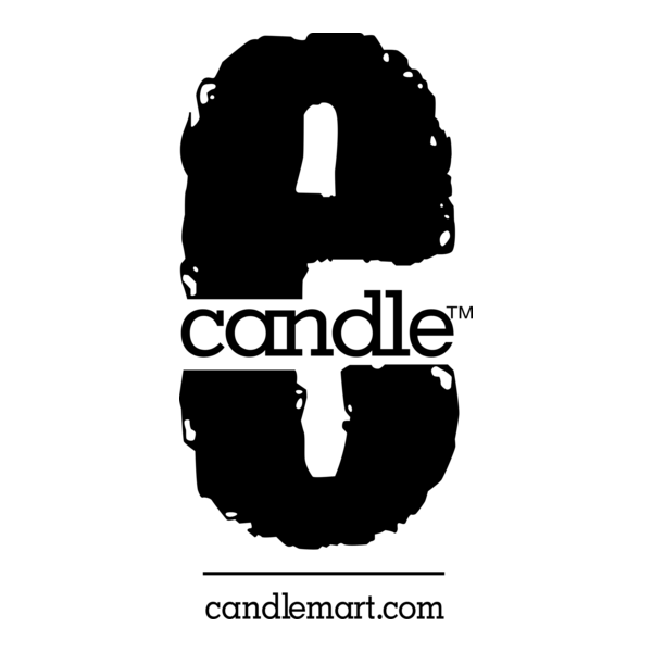 E Candle Logo PNG Vector