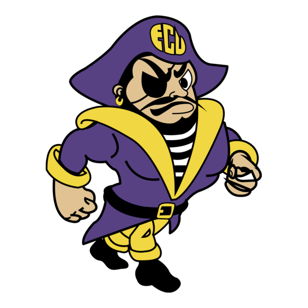 ECU Pirates Logo PNG Vector