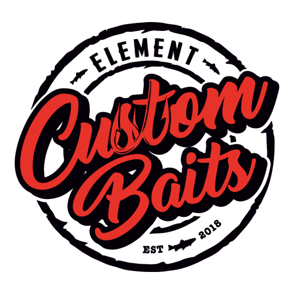 Element Custom Baits Logo PNG Vector