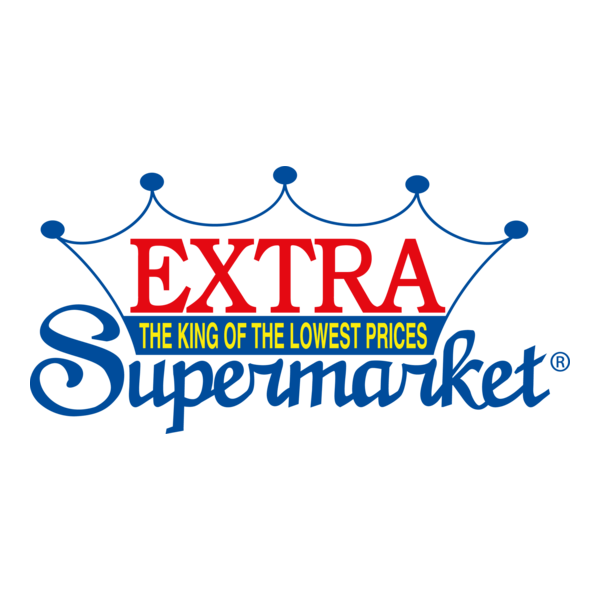 Extra Supermarket Logo PNG Vector