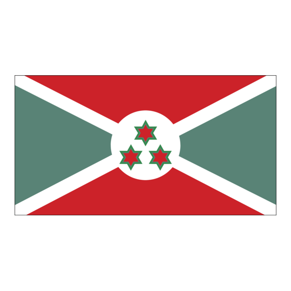 Flag of Burundi Logo PNG Vector