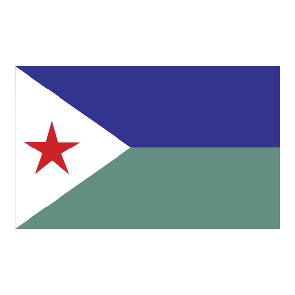 Flag of Djibouti Logo PNG Vector