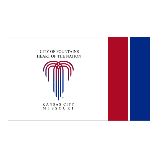 Flag of Kansas City, Missouri (1992-1995) Logo PNG Vector