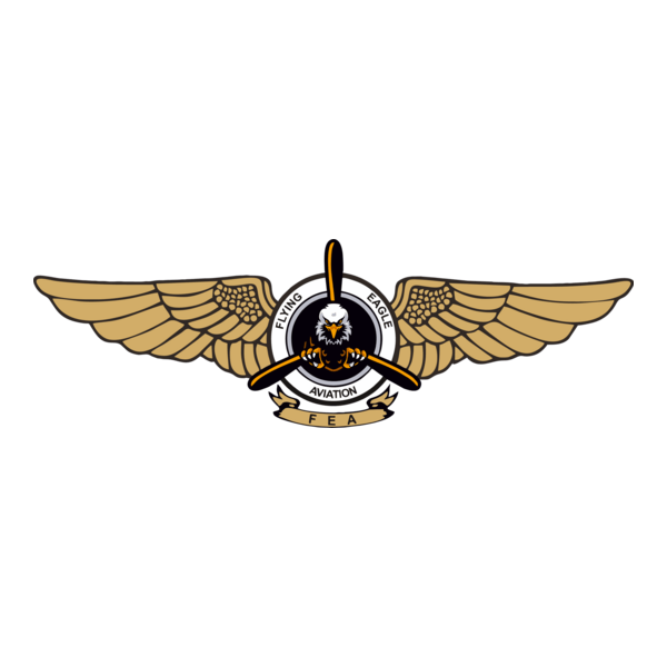 Flying Eagle Aviation Logo PNG Vector