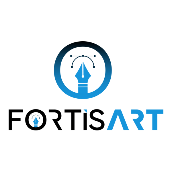 FortisArt Konsept Logo PNG Vector