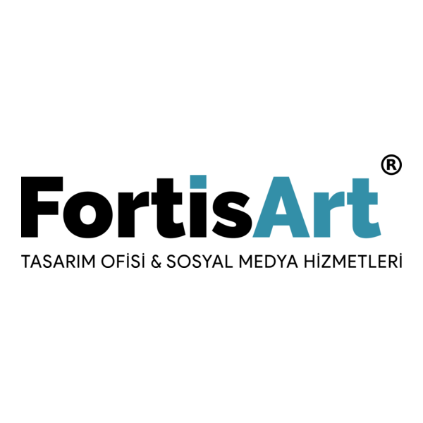 Fortisart Tasarım Ofisi & Sosyal Medya Hizmetleri Logo PNG Vector