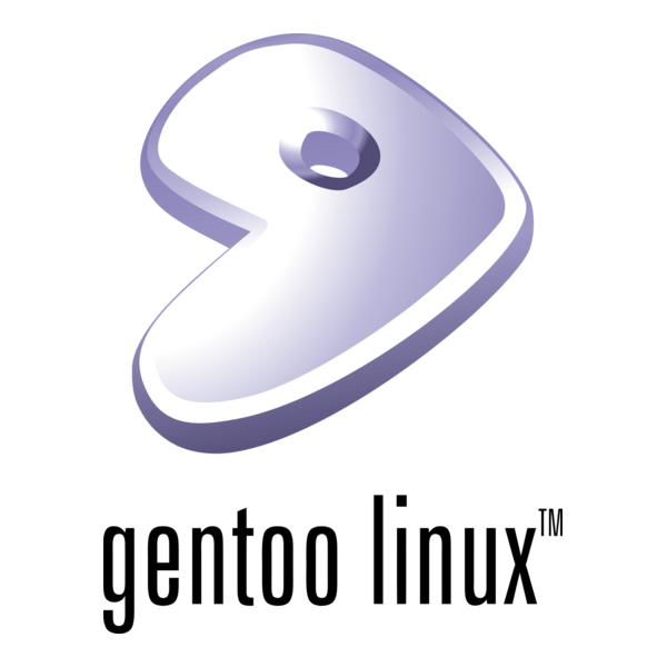 Gentoo Linux Logo PNG Vector