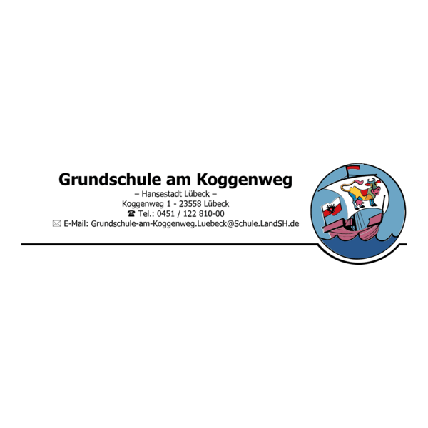 Grundschule am Koggenweg Lübeck Logo PNG Vector