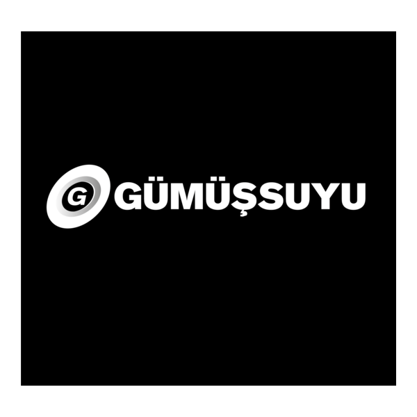 Gümüşsuyu Halı Siyah Beyaz Logo PNG Vector