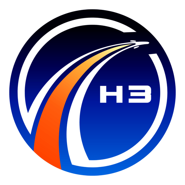 H3 (rocket) Logo PNG Vector