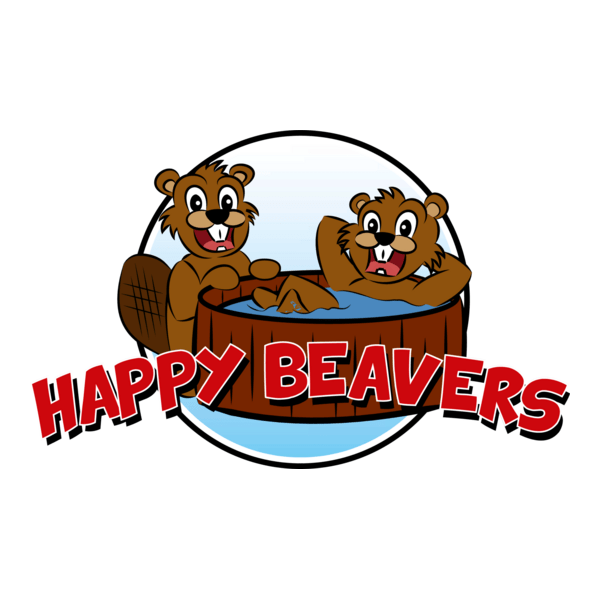 Happy Beavers Logo PNG Vector
