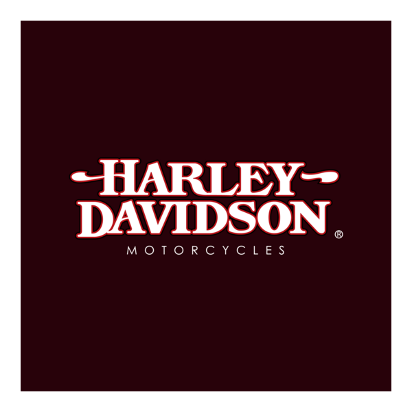 Harley Davidson emblem classic font Logo PNG Vector