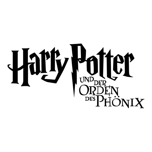 Harry Potter und der Orden des Phönix Logo PNG Vector