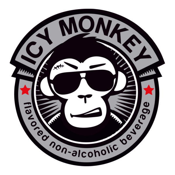 Icy Monkey Logo PNG Vector