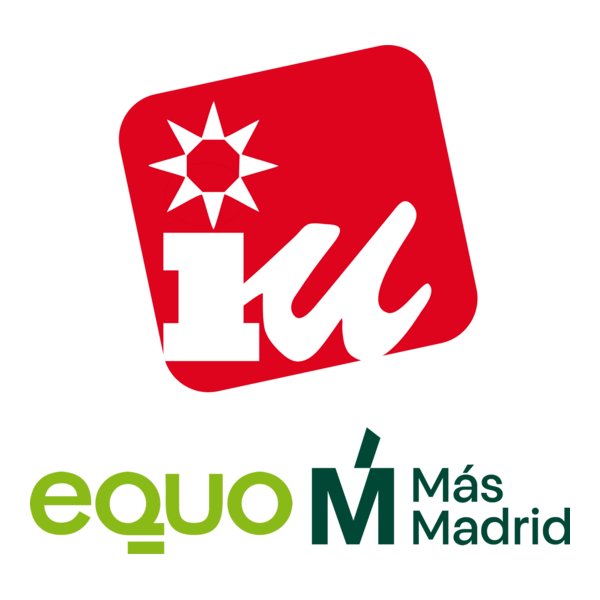 Izquierda Unida Rivas Equo Mas Madrid Logo PNG Vector
