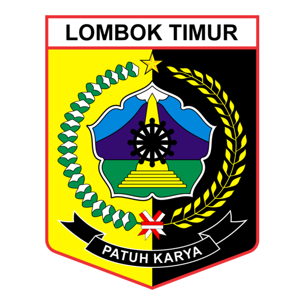 Kabupaten Lombok Timur Logo PNG Vector