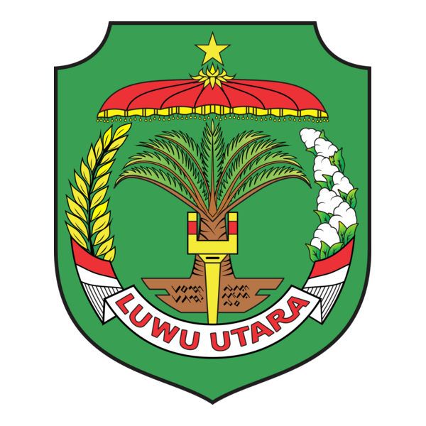 Kabupaten Luwu Utara Logo PNG Vector