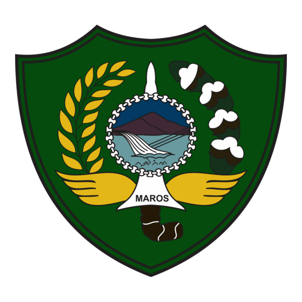 Kabupaten Maros Logo PNG Vector