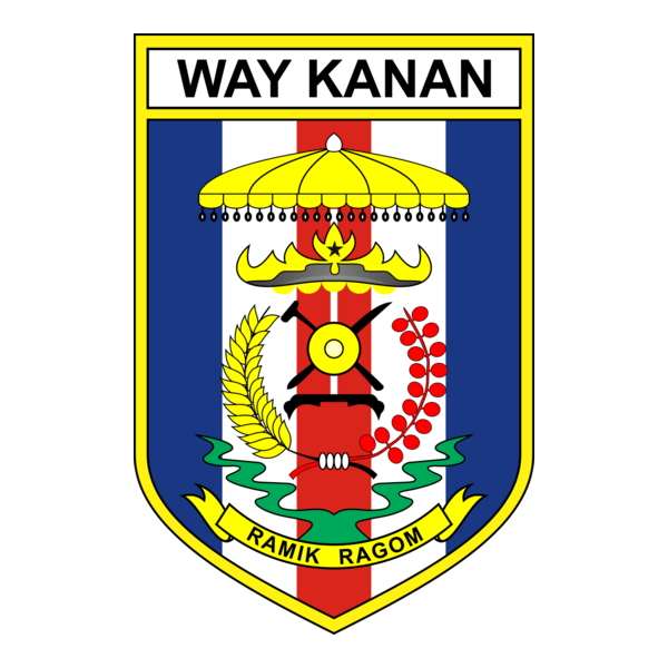 Kabupaten Way Kanan Logo PNG Vector
