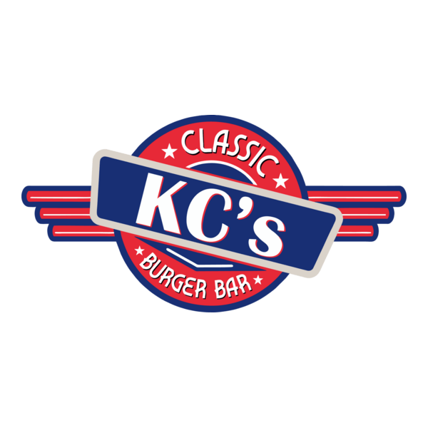 KC's Classic Burger Bar Logo PNG Vector
