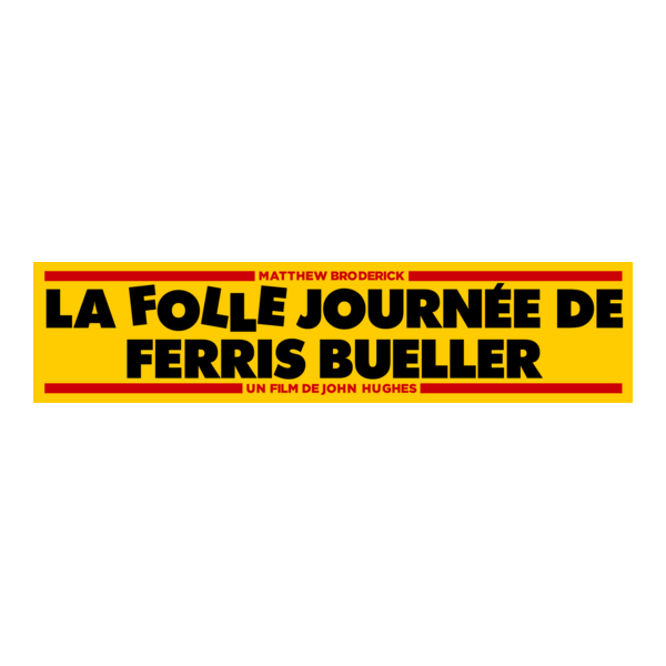 La Folle Journée de Ferris Bueller Logo PNG Vector
