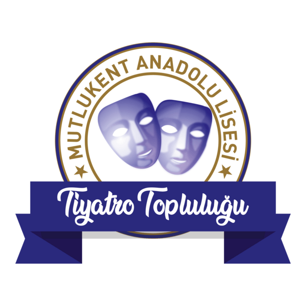Mutlukent Anadolu Lisesi Tiyatro Topluluğu Logo PNG Vector