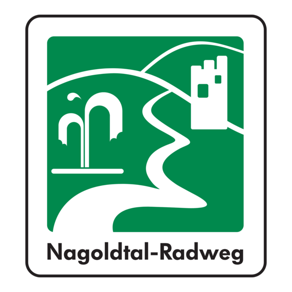 Nagoldtal-Radweg Logo PNG Vector