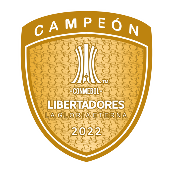 PATCH CAMPEÃO LIBERTADORES 2022 Logo PNG Vector