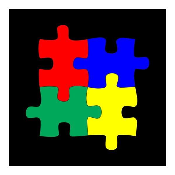 PEÇAS DE QUEBRA-CABEÇAS Logo PNG Vector