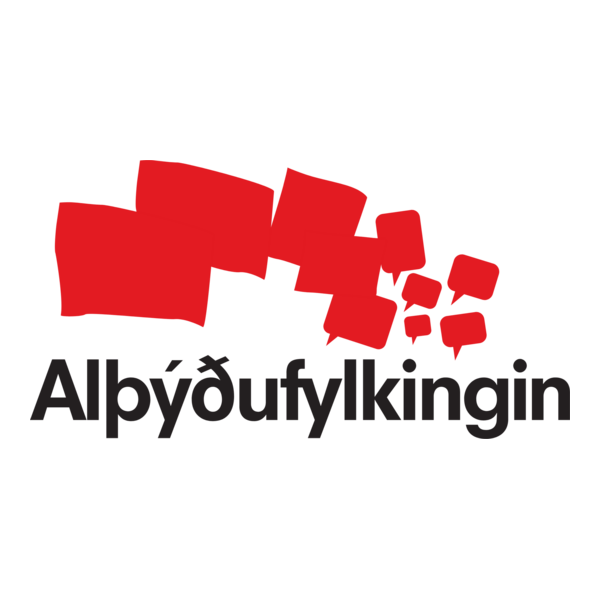 People's Front of Iceland Logo PNG Vector