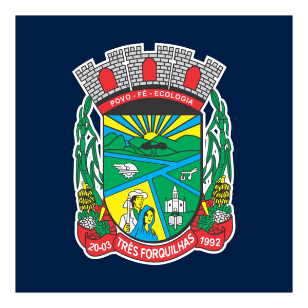 Prefeitura de Três Forquilhas Logo PNG Vector