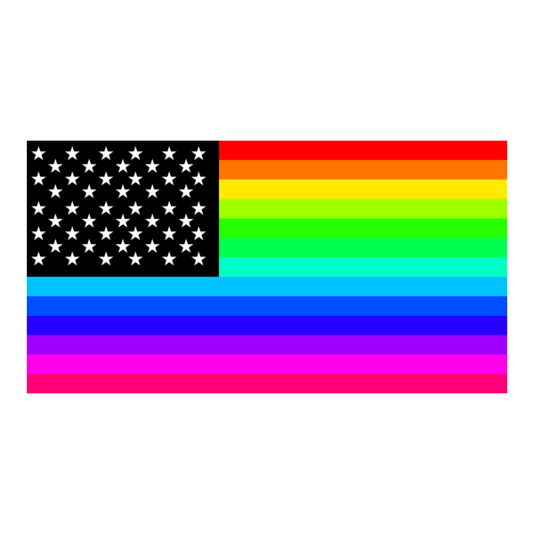 Rainbow America Logo PNG Vector