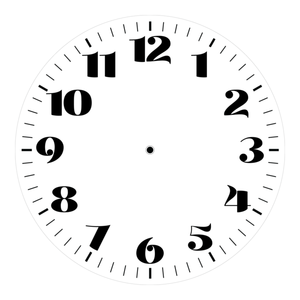 Saat Kadranı Logo PNG Vector