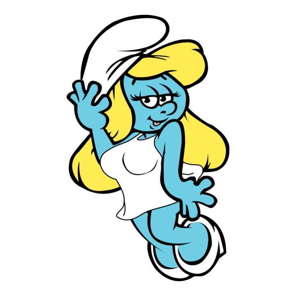 Smurfette Logo PNG Vector