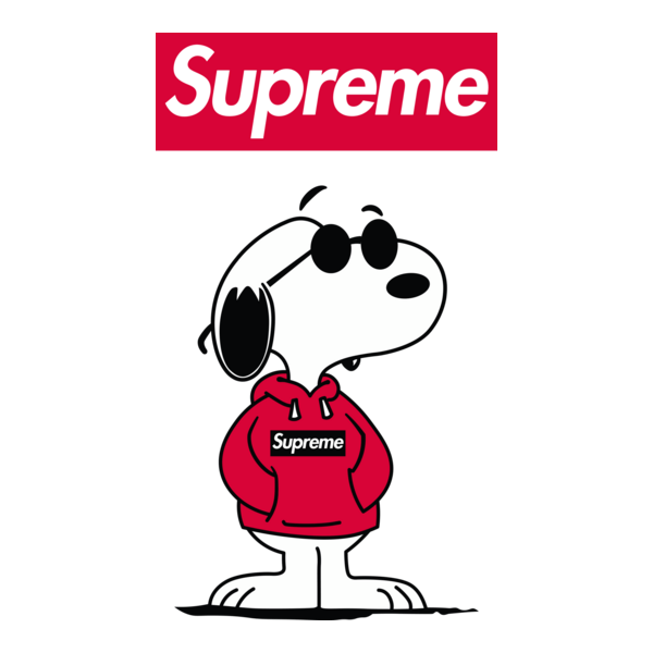 Snoopy Supreme Logo PNG Vector