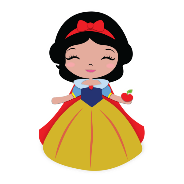 Snow White Logo PNG Vector