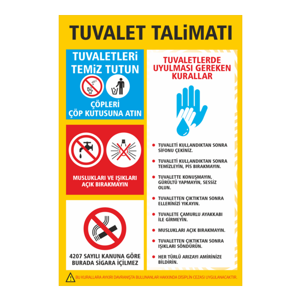 TUVALET TALİMATLARI Logo PNG Vector