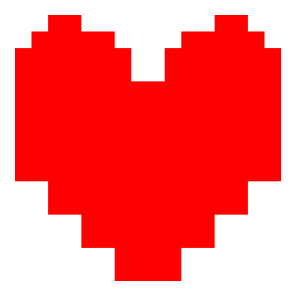 Undertale red soul Logo PNG Vector