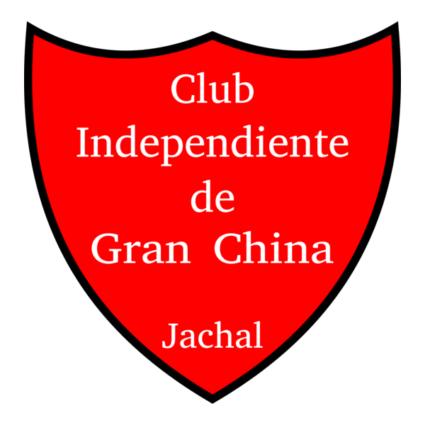 Unión Vecinal Independiente de Gran China San Juan Logo PNG Vector